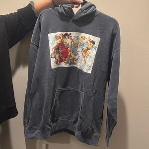 Boys Lie original denim hoodie